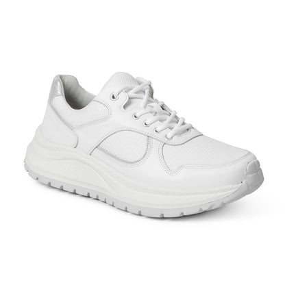 ANNA - MOVER LACE MESH/FULLGRAIN WHITE