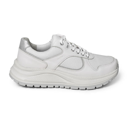 ANNA - MOVER LACE MESH/FULLGRAIN WHITE