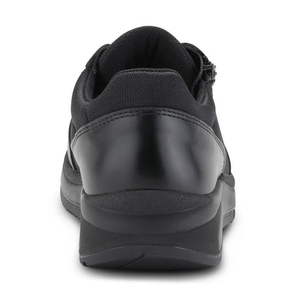 LIS - FLOW ZIPPER MESH/FULLGRAIN BLACK