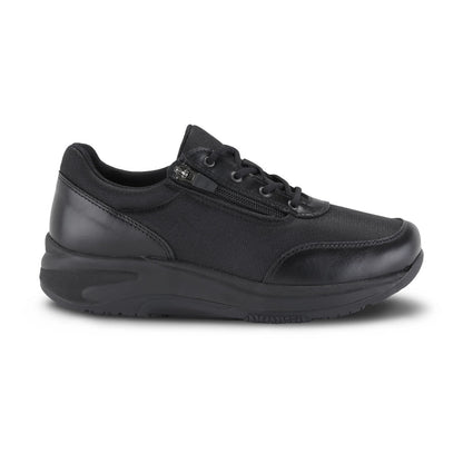 LIS - FLOW ZIPPER MESH/FULLGRAIN BLACK