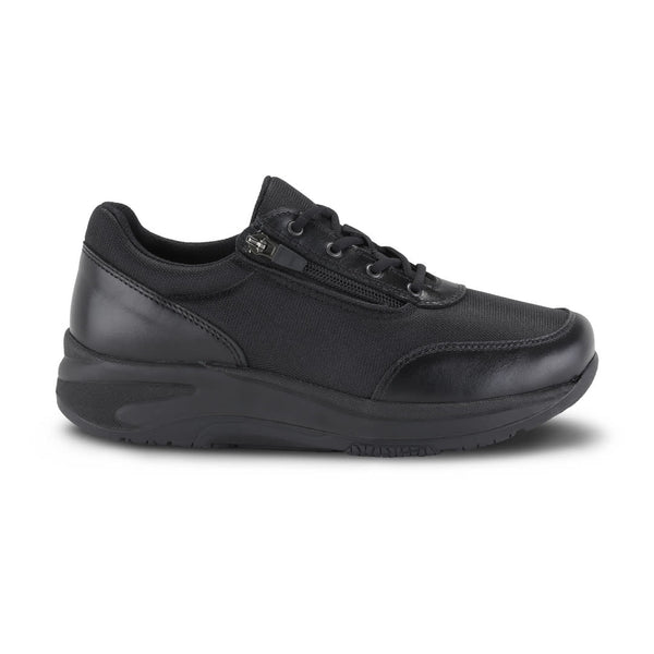 LIS - FLOW ZIPPER MESH/FULLGRAIN BLACK