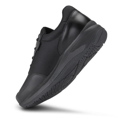 LIS - FLOW ZIPPER MESH/FULLGRAIN BLACK