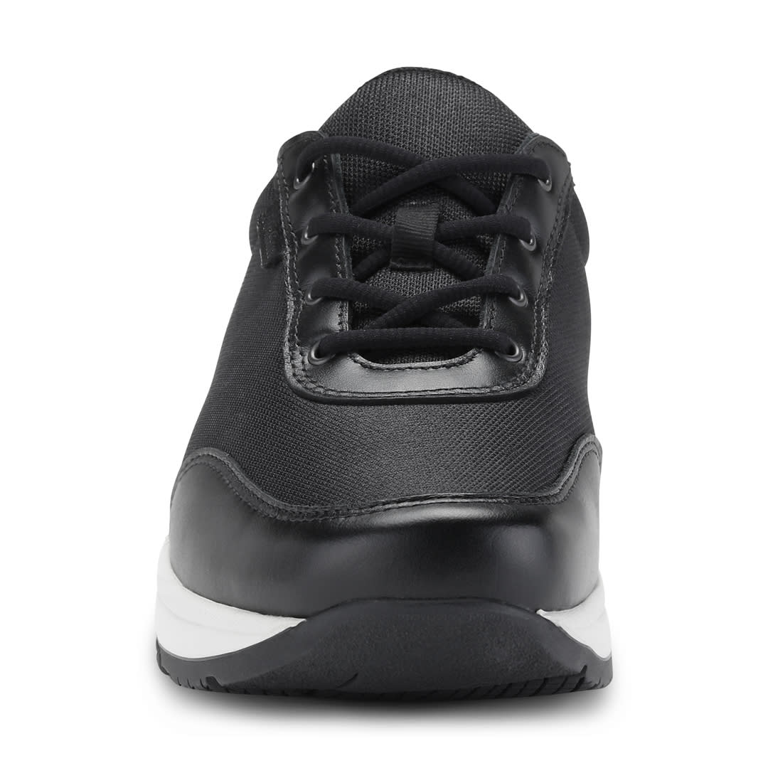 EMMA - FLOW LACE MESH/FULLGRAIN BLACK/WHITE