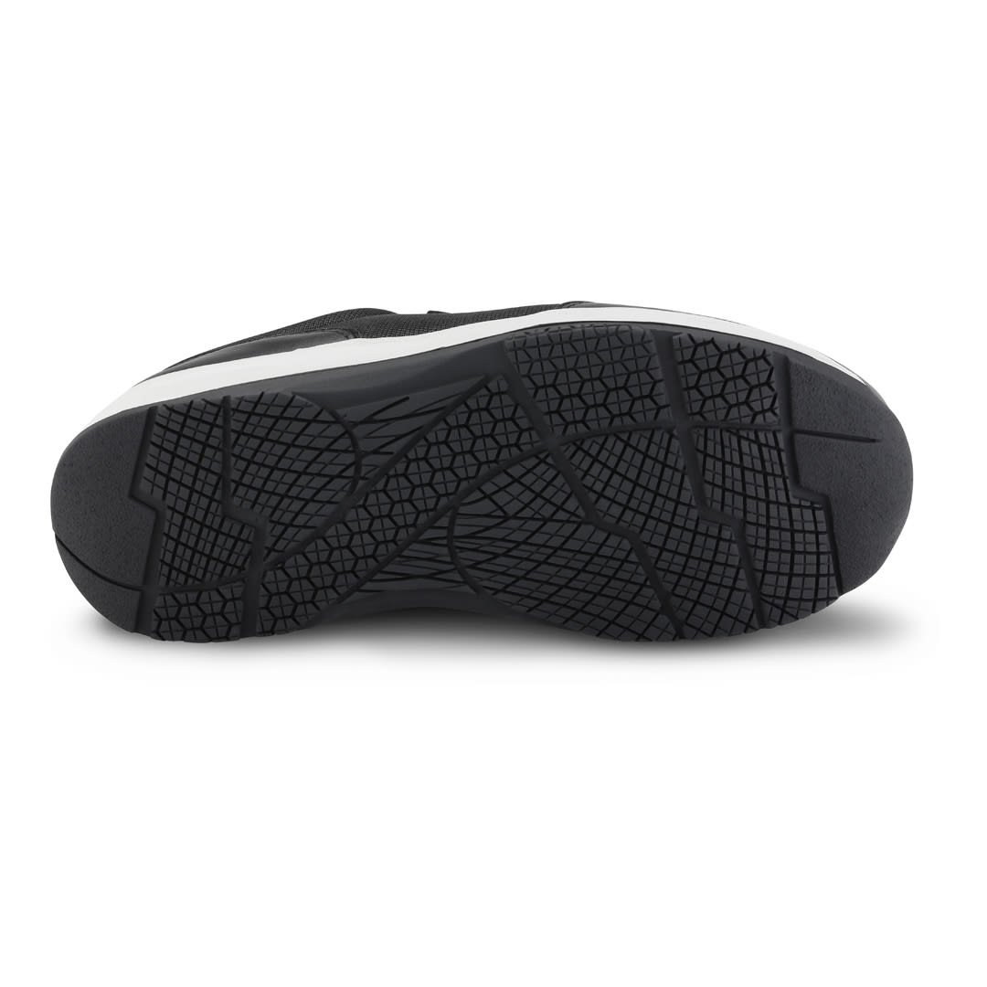 EMMA - FLOW LACE MESH/FULLGRAIN BLACK/WHITE