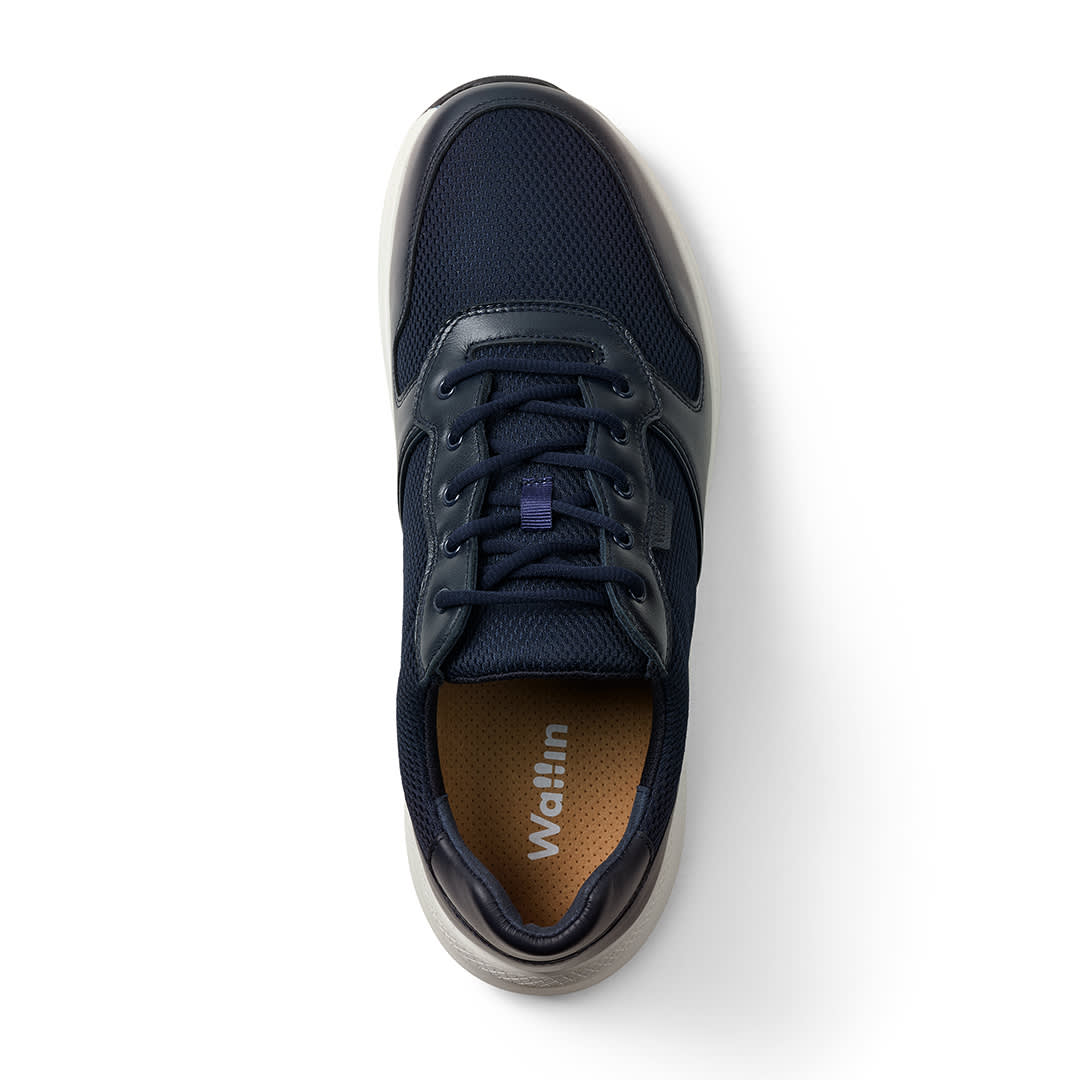 NOAH - MOVER LACE MESH/FULLGRAIN NAVY