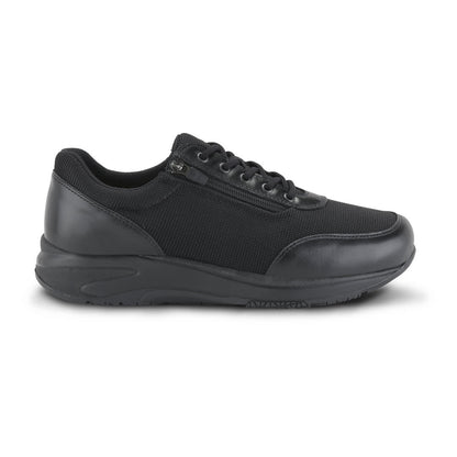 LEO - FLOW ZIPPER MESH/FULLGRAIN BLACK
