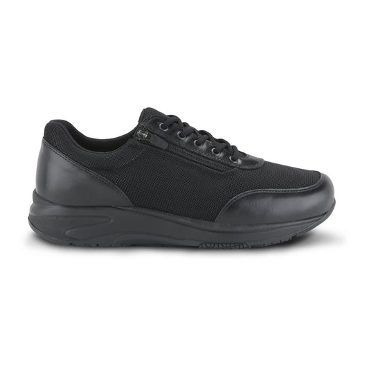 LEO - FLOW ZIPPER MESH/FULLGRAIN BLACK