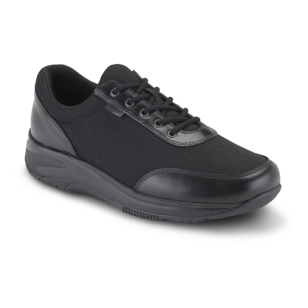 ERIK - FLOW LACE MESH/FULLGRAIN BLACK