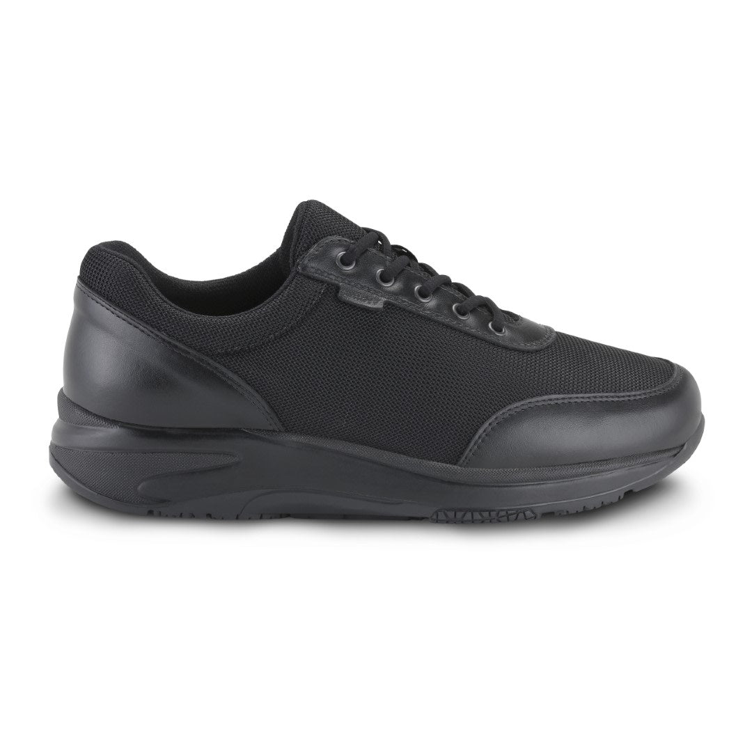 ERIK - FLOW LACE MESH/FULLGRAIN BLACK