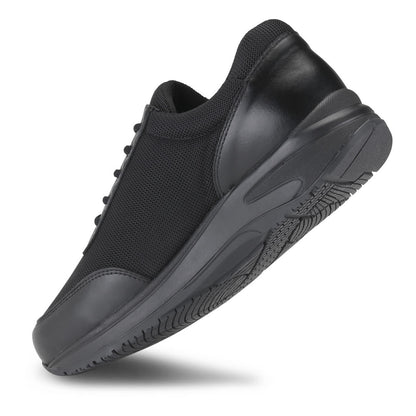 ERIK - FLOW LACE MESH/FULLGRAIN BLACK